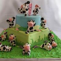 Cow Crazy! I could have carried on making cows till they came home!! Lots of fun!! TFL