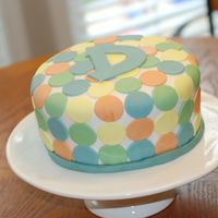 Modern Dots It's hard to come up with a modern design for clients with modern taste. This cake was for a baby shower who's host didn't...