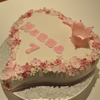 Birthday Cake With Lots Of Flowers 