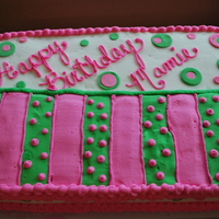 Polka Dots And Stripes 