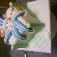 Childrens Toybox A toybox complete with clowns, rabbit, teddy bear and other animals