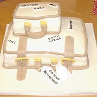 Retirement I did this for a friend who was retirin and was oing travelling but I suppose you could do it after a divorce - packed his bags for him...