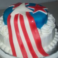 My First 4Th Of July Cake 