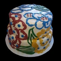 Magazine Event The magazine I advertise in had their 15th anniversary. I did a cake this cake for them. There was no theme so I could do anything I wanted...