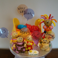In The Night Garden Birthday Cake Made this for my son's 2nd birthday (my husband received honorary mention since his birthday is 2 days after.) It is from the English...