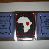 Invisible Children- Schools For Schools Cakes Potomac Falls high school adopted a school in Africa through schools for schools a program through Invisible Children. These cakes were...
