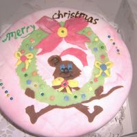 Christmas 2005 first christmas cake 1