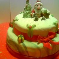 Eerst Stapeltaart eerste keer dat ik een stapeltaart maakte voor de familie!