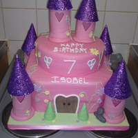 Pink And Purple Fairy Castle i get asked alot for these!! i try to make each one a bit different!