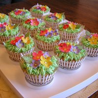 Flower Cupcakes 