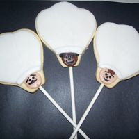 The Three Little Bakers!! This was a hot air ballon cookie cutter. I thought It would make a great chef as well!