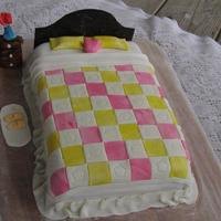 Quilt I made a quilt cake for my Sister-in-law's Mom's birthday. She makes beautiful quilts and I miss quilting! Such a fun cake to...