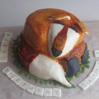 Foxy Cake My nephew wanted me to make him a foxy cake like his foxy for his 3rd birthday. Carving was a challenge, but am pleased. He LOVED it and...