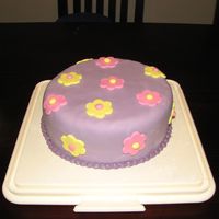 First Cake Without Any Help!