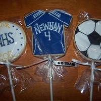 Go Seniors! NFSC with Antonia74 RI. I made these for a senior soccer banquet as centerpieces/favors.