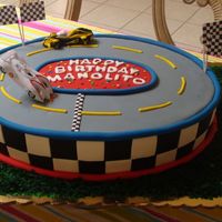 Cars Birthday Cake 