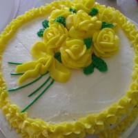 Yellow Roses My mom loves yellow roses. I had to keep trying to make roses over and over and over and over again. I finally got them to look good. But I...