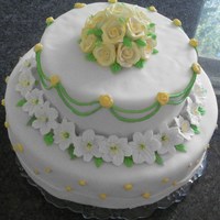 First Wedding Cake 
