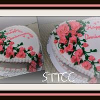 Happy Anniversary Vanilla cake with French Vanilla bc,,,TFL