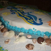 Surf Board My son's school had a graduation party with a surf's up theme.