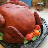 Turkey Cake! many thanks to my fellow cc?ers for inspiring me to make this cake! I took the cake to the Ronald MacDonald House last fall and it was a...