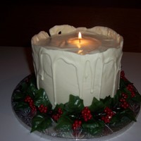 Candle Cake My first attempt at this cake. Took me three tried to apply the white chocolate smooth enough! Inspiration is from shesacraftie1 and a few...