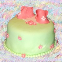 Baby Booker This was made for a co-worker of mine who was having a little girl. 6" Chocolate with BC.