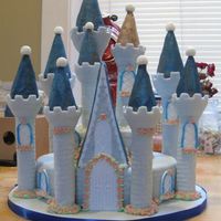 Cinderella's Castle For my friend's daughter - her 4th birthday. Thanks to other CC members for inspiration!