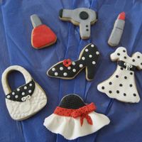 Clothes Cookies NFSC with fondant.