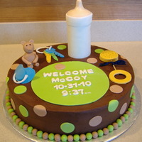 Green And Brown Baby Shower 