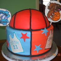 Split Teams This was made for a friends sons birthdays. He wanted half for UNC and the other half for our local high school and to have something to do...