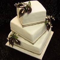 Off Center Brown Callas All gumpaste flowers