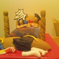 "oh Wonderwoman!" My friend Ciara and I loved making this superhero cake for the contest this month! This is our first attempt at people. They may look...