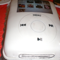 Ipod Birthday Cake iPod birthday cake for my 10 y/o's birthday