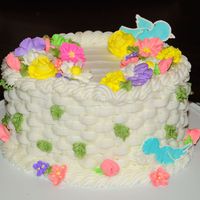Basketweave Cake 