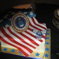 Air Force This went the Jan bride's cake. Groom was in the airforce, so thought I'd surprise them with this. They loved it. I copied his...
