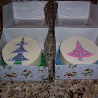 Christmas Tree Cakes 