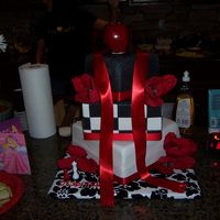 Twilight Cake was made for neighbors daughter who loves Twilight. She wanted it to sparkle just like Edward so I added lots of pearl dust. Thanks...
