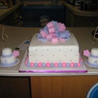 The Twins Birthday I did this cake about 2 years ago and never added it to my photos. Was made for my friends' twin girls. First time using my diamond...