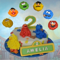 Sesame Street Sesame street cake and cupcakes
