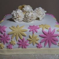 Final Course Cake So i did this cake for my final course at Michaels. Chocolate banana cake w/ vanilla pudding and chocolate ganache icing. Fondant with...