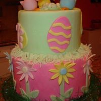 Easter Chicks I made this dummy cake as a centerpiece for our Easter dinner. Inspired by several other great Easter cakes here on CC.