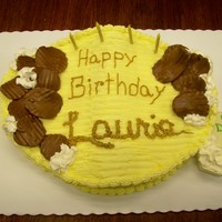 Potato Chip Cake - 2009-05-18 This was a birthday cake for a gal in the office who isn't a "sweets person" (I can't understand that personally!), so...