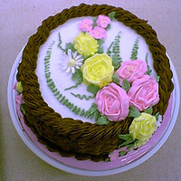Flower Garden Icing for flowrs was too soft