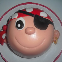 Pirate Smash Cake 