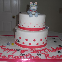 Zeva The Cat The birthday girl came up with this design herself after looking at a bunch of pictures. I think she did a great job picking out the design...