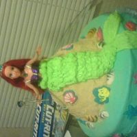 Mermaid Cake This was my first real attempt at cake decorating. I made this for my granddaughter's fourth birthday party. I had such fun making it...