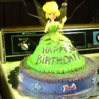Tinkerbell Cake This was my first real attempt at decorating a doll cake for my granddaughter's third birthday last year. Not too bad for a beginner!...