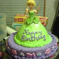Tinkerbell #2 Just another Tinkerbell cake. My daughter asked me to bake this one for her co-worker's three-year old daughter. This time, though, I...