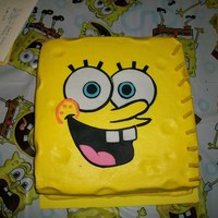 Sponge Bob It's Sponge Bob what more can I say! Buttercream icing with fondant accents.